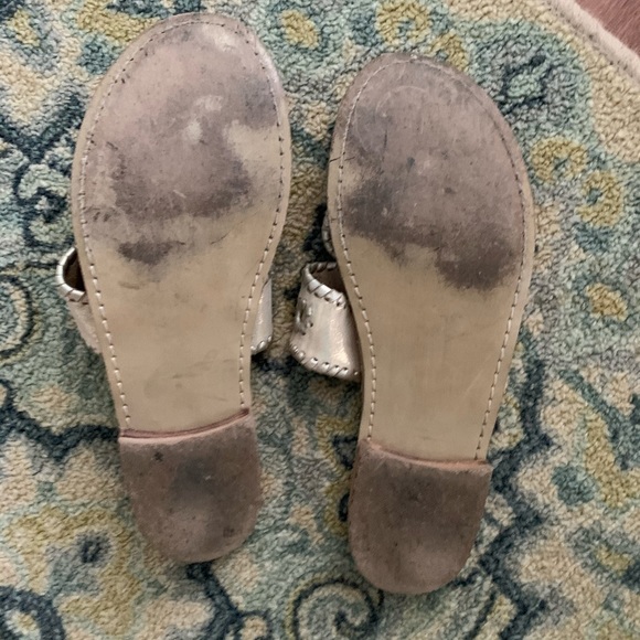 Champagne Gold Jack Rogers Sandals - Picture 3 of 4